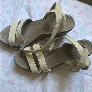 Crooks & Castles Tan Strappy Sandals